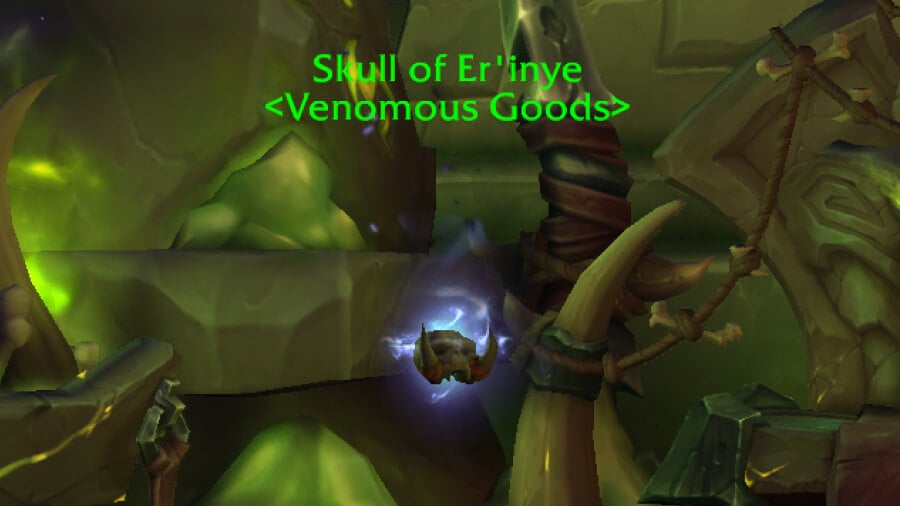 Skull of Er’inye (Corrosive Coins) Vendor Location and Rewards in WoW Midnight